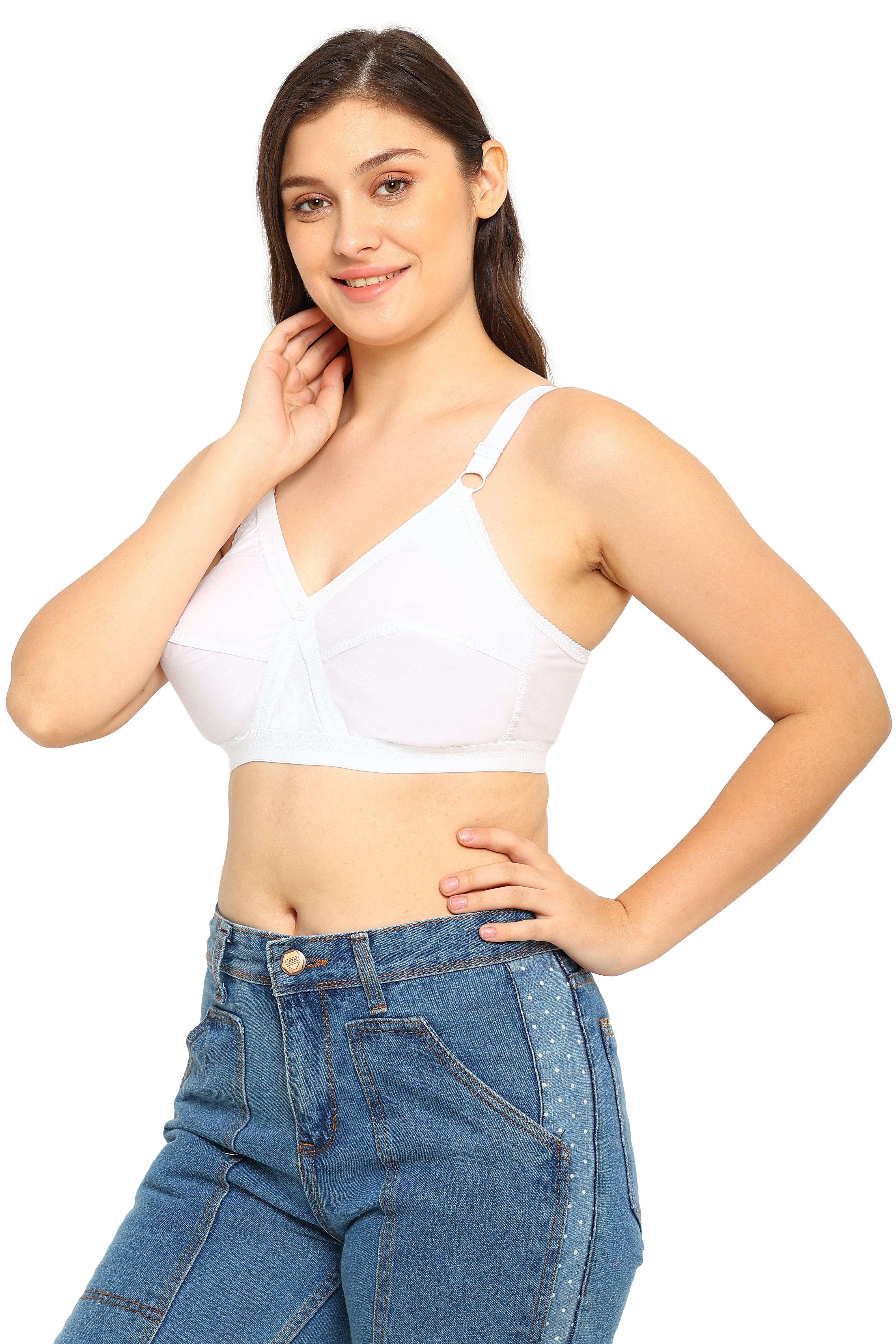 Kruthika Minimizer Bra | Pure Cotton | Non-Padded