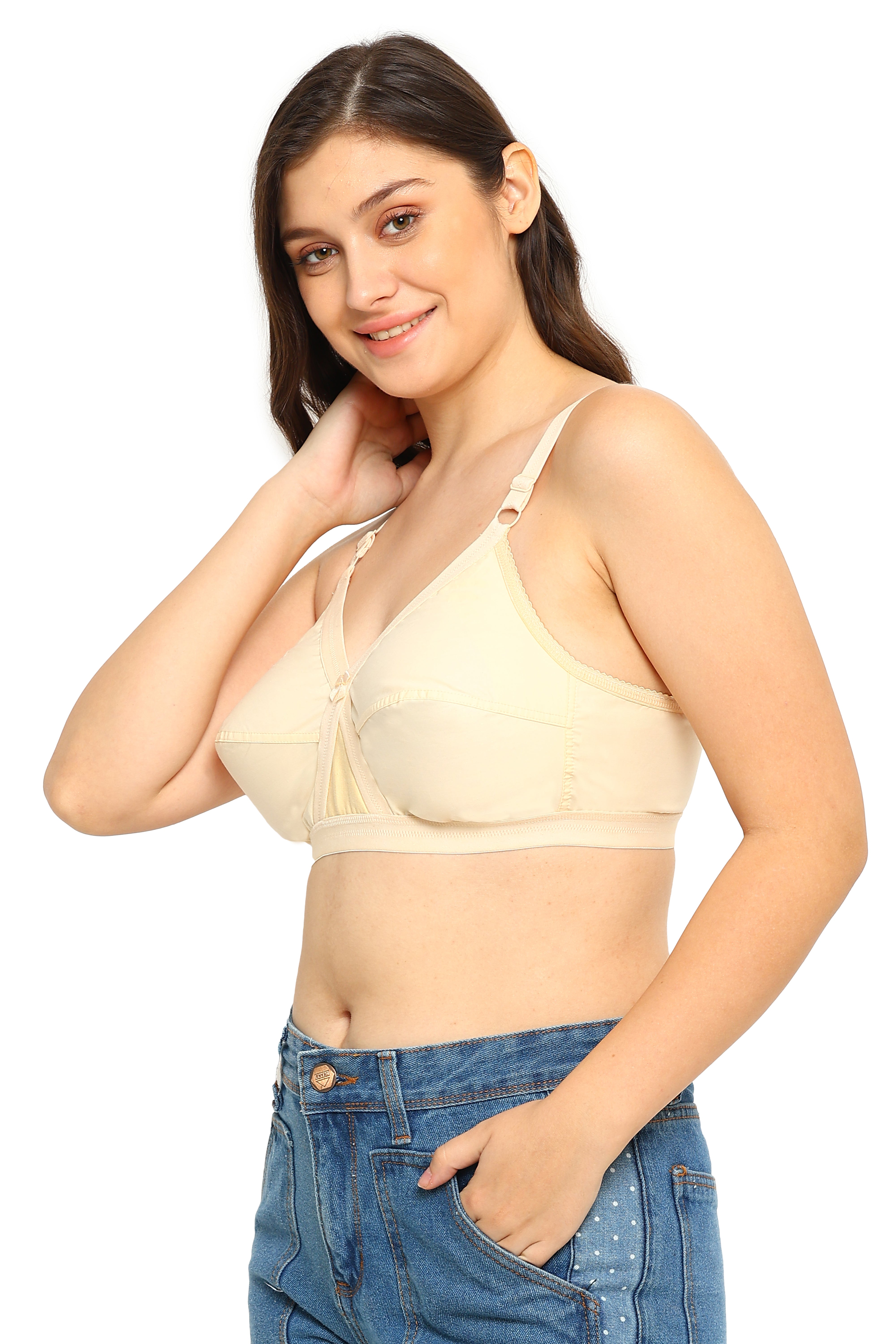 Kruthika Minimizer Bra | Pure Cotton | Non-Padded