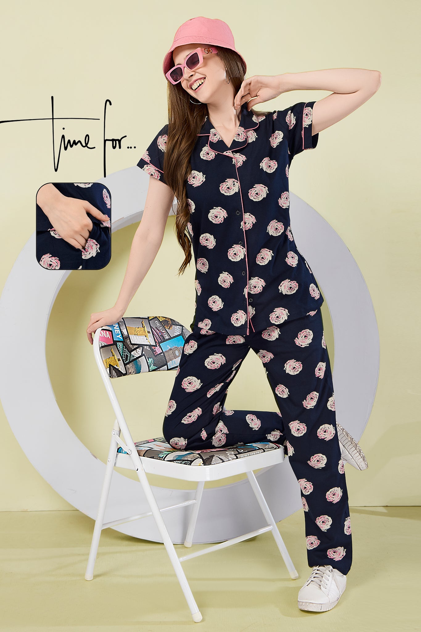 Everyday Night Suits | Super Comfortable |Stylish | Lounge Wear | Collar Neck