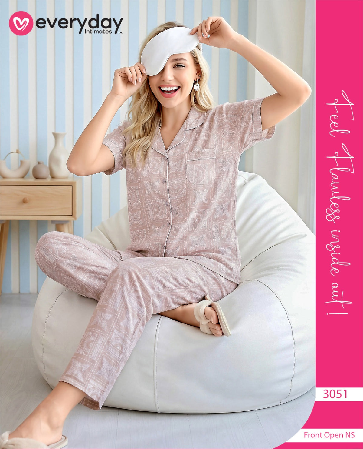 Everyday Night Suits | Super Comfy & Stylish | Lounge Wear | Collar Neck