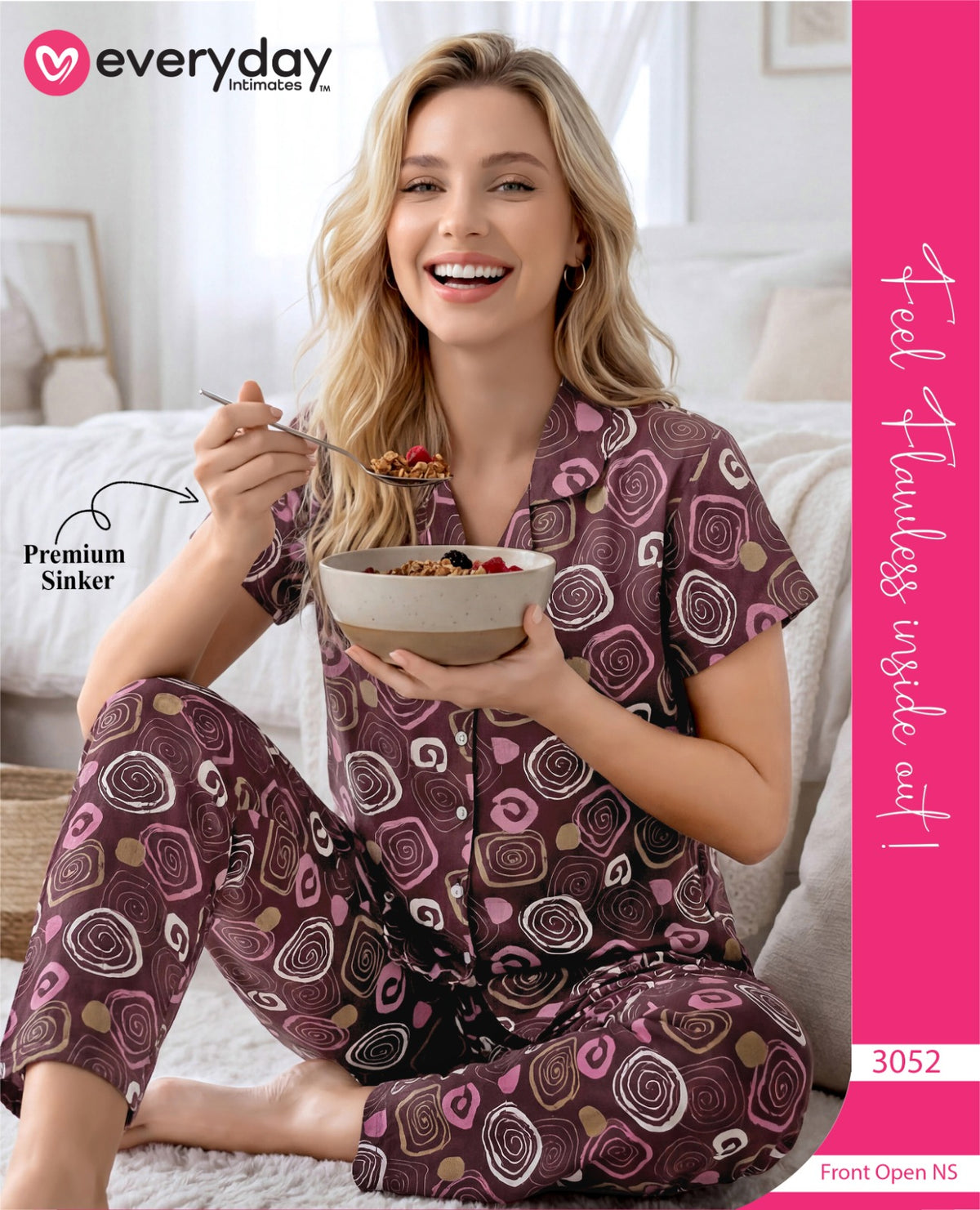 Everyday Night Suits | Super Comfy & Stylish | Lounge Wear | Collar Neck