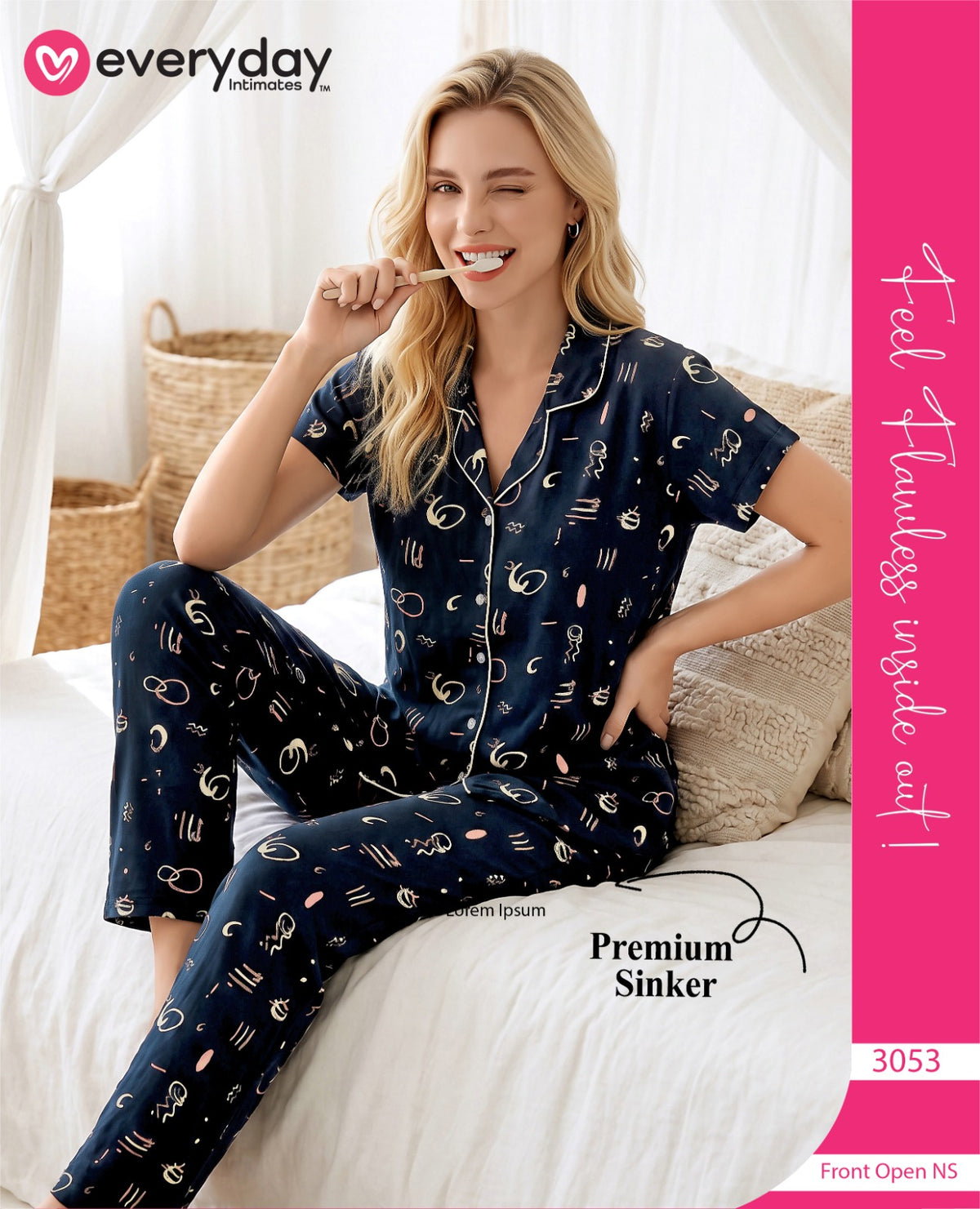 Everyday Night Suits | Super Comfy & Stylish | Lounge Wear | Collar Neck