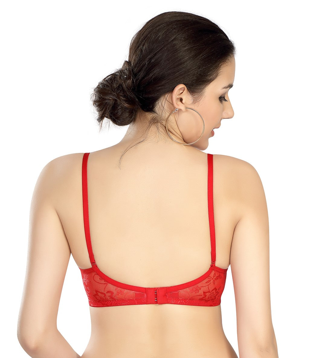 Luxurious Lace Bra | Lightly Padded | Non-Wired | #ED-2028
