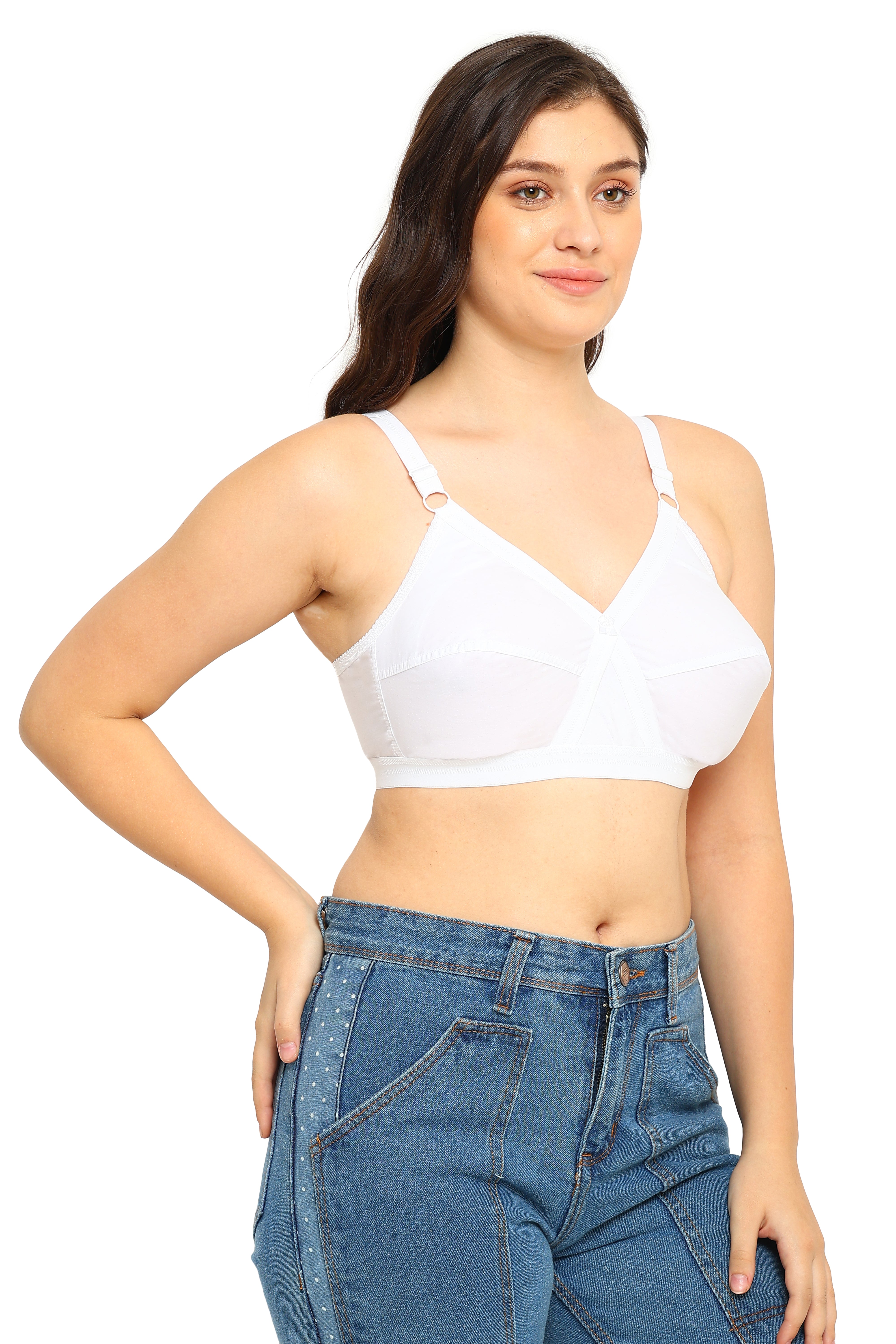Kruthika Minimizer Bra | Pure Cotton | Non-Padded
