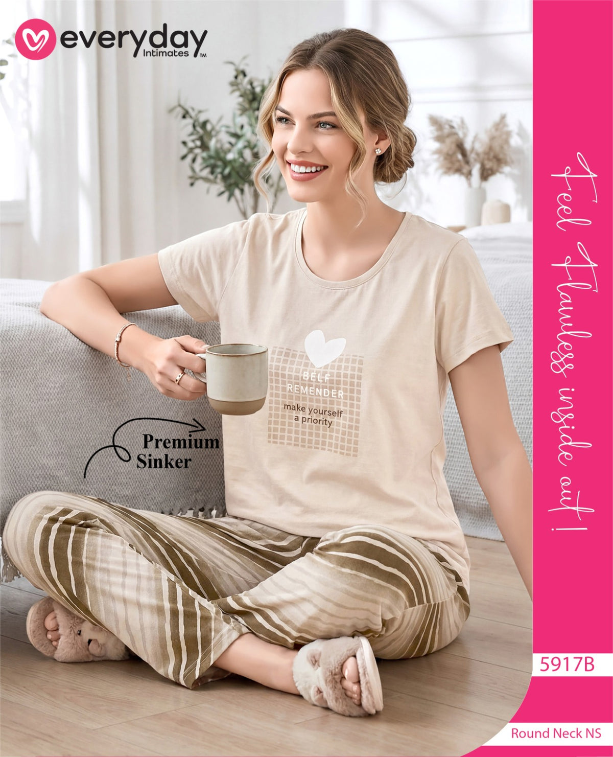 Everyday Night Suits | Super Comfy & Stylish | Lounge Wear | Round Neck Style