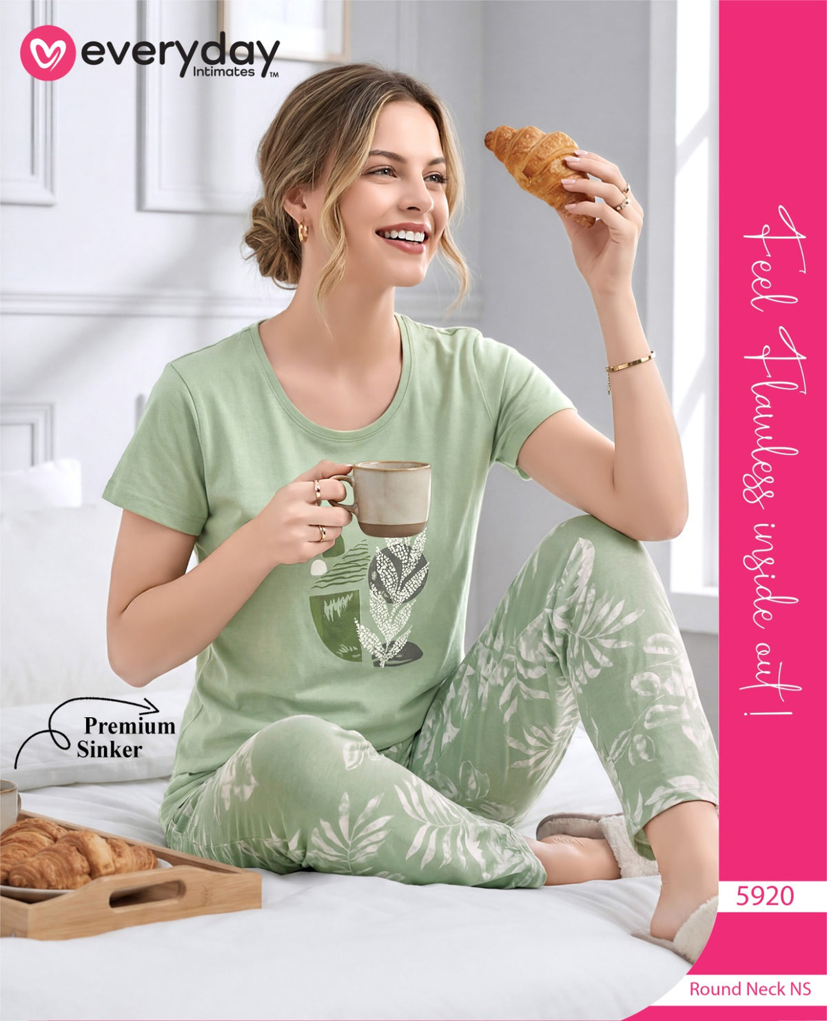Everyday Night Suits | Super Comfy & Stylish | Lounge Wear | Round Neck Style