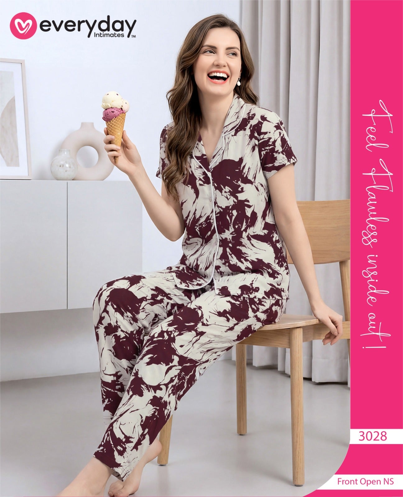 Everyday Night Suits | Super Comfy & Stylish | Lounge Wear | Collar Neck