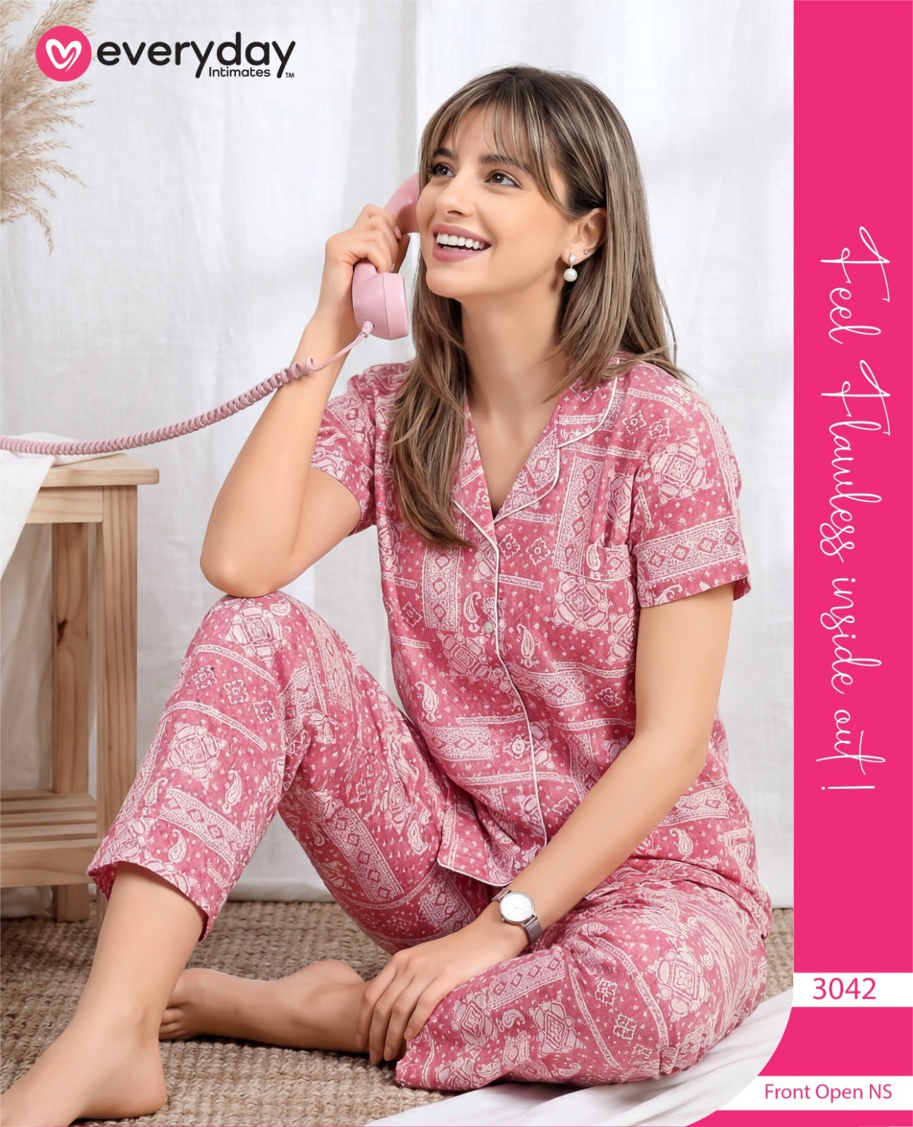 Everyday Night Suits | Super Comfy & Stylish | Lounge Wear | Collar Neck