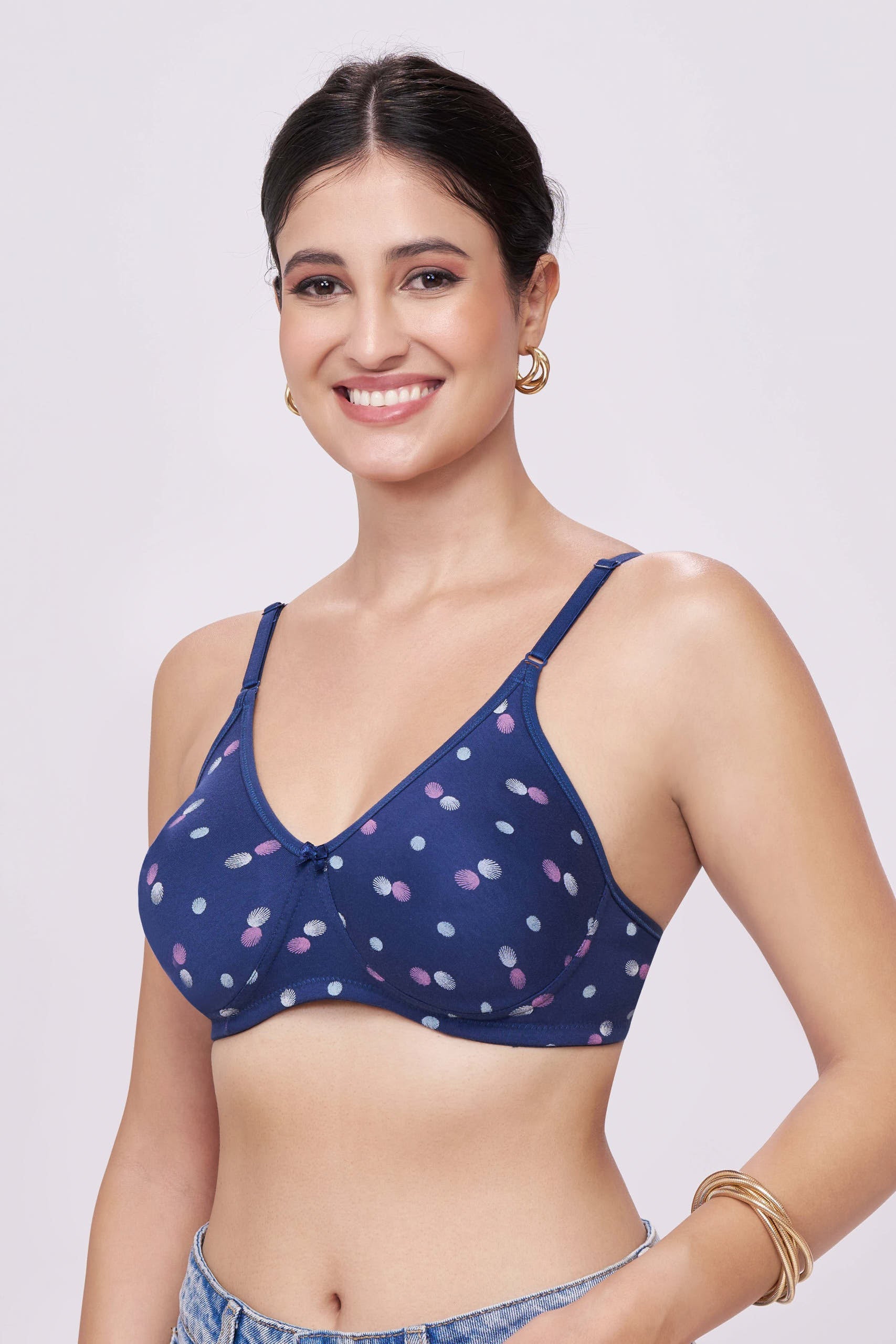 Everyday Luxurious Printed Bras | Non-Padded | Non-Wired | Stylish Prints