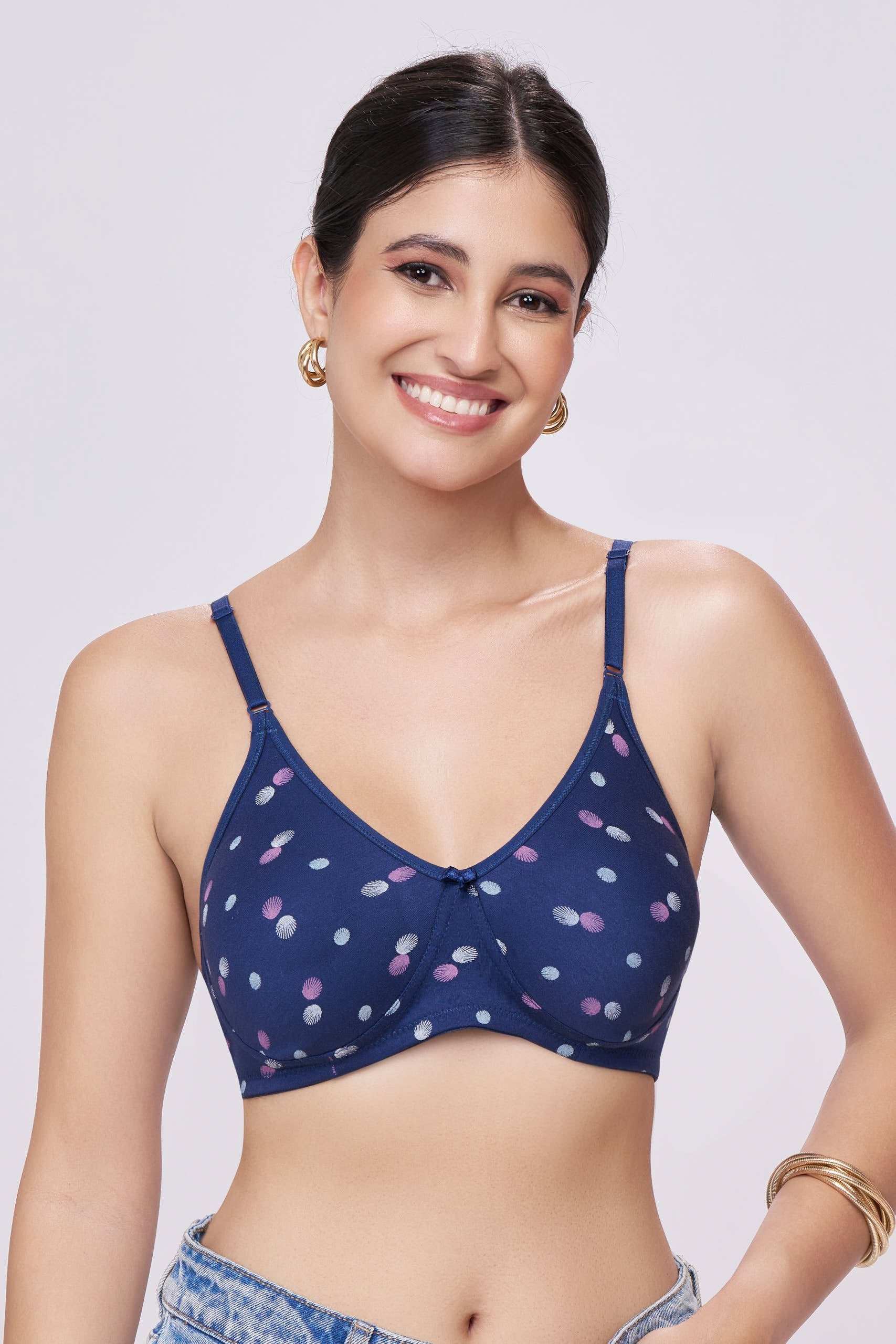 Everyday Luxurious Printed Bras | Non-Padded | Non-Wired | Stylish Prints