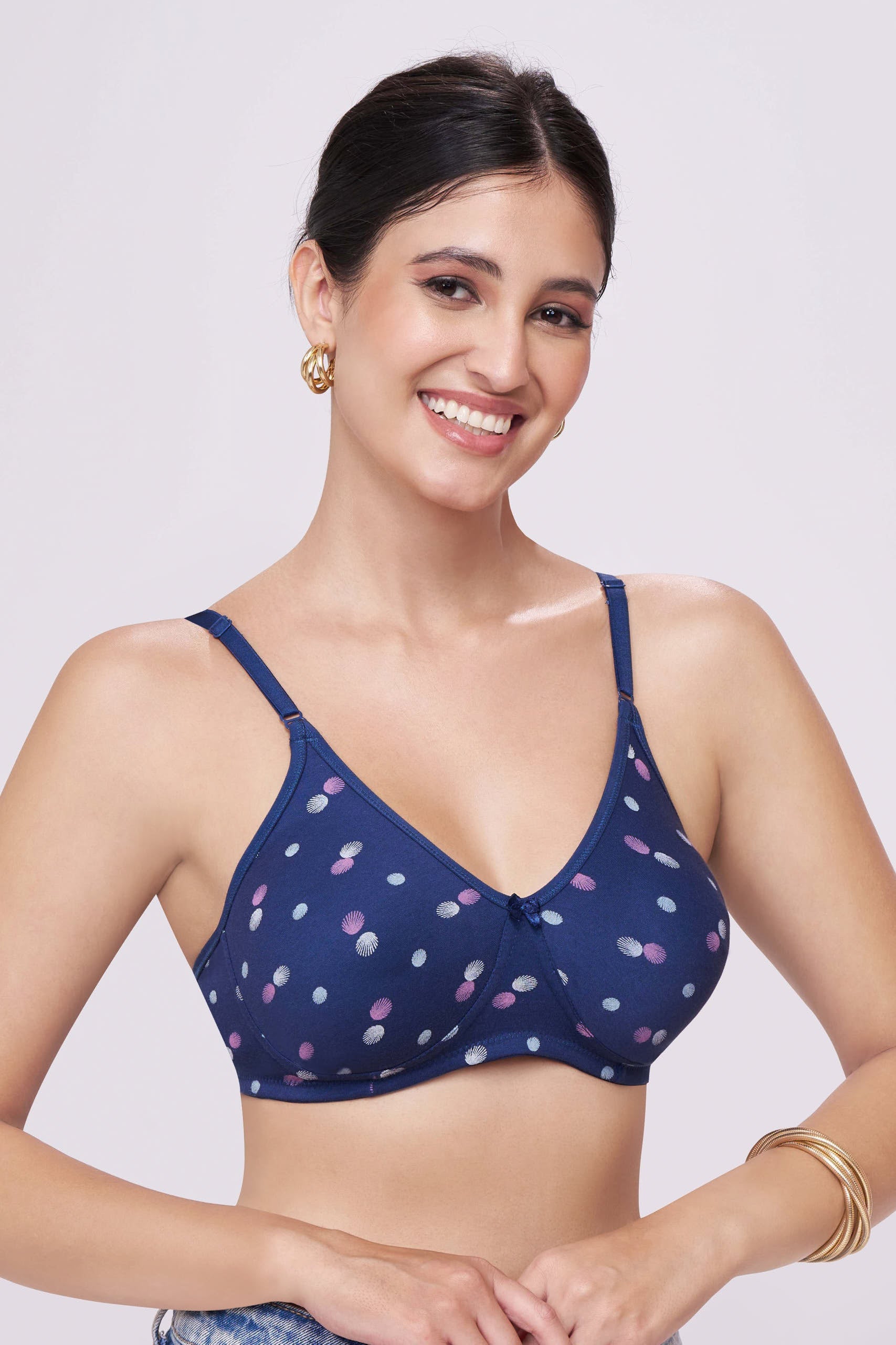 Everyday Luxurious Printed Bras | Non-Padded | Non-Wired | Stylish Prints