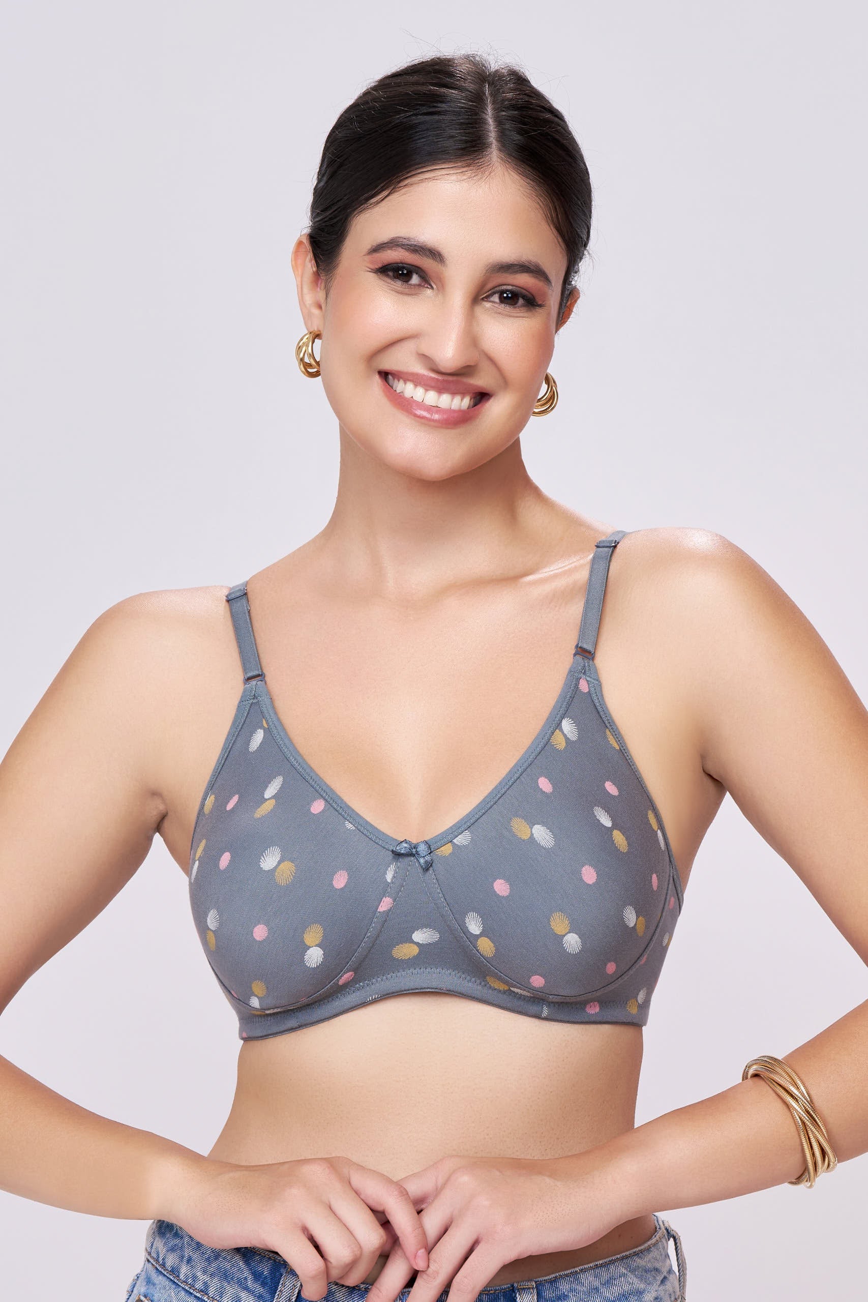 Everyday Luxurious Printed Bras | Non-Padded | Non-Wired | Stylish Prints