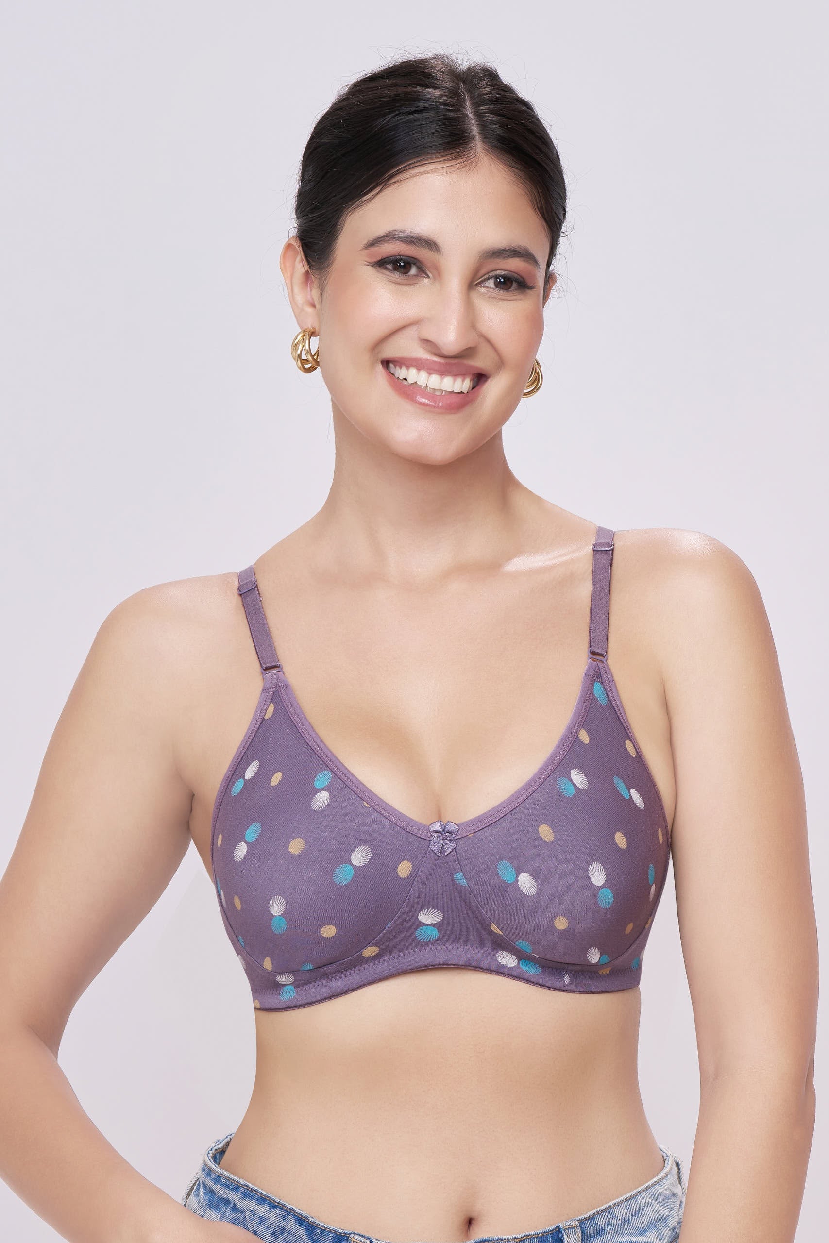 Everyday Luxurious Printed Bras | Non-Padded | Non-Wired | Stylish Prints