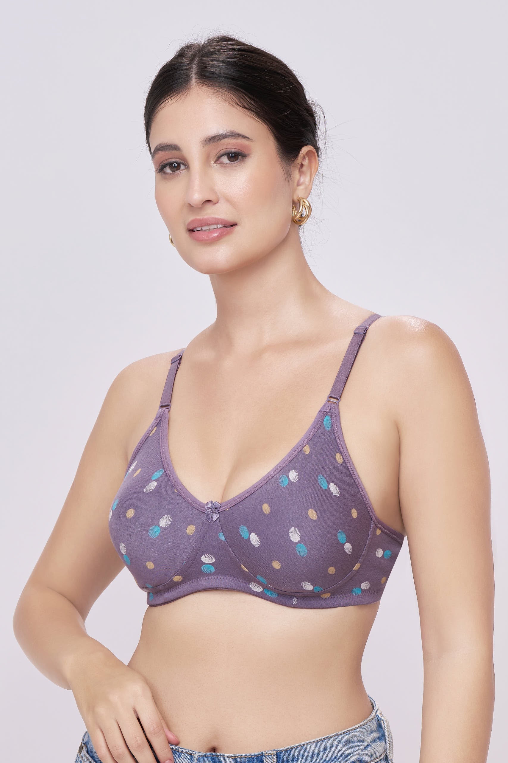 Everyday Luxurious Printed Bras | Non-Padded | Non-Wired | Stylish Prints