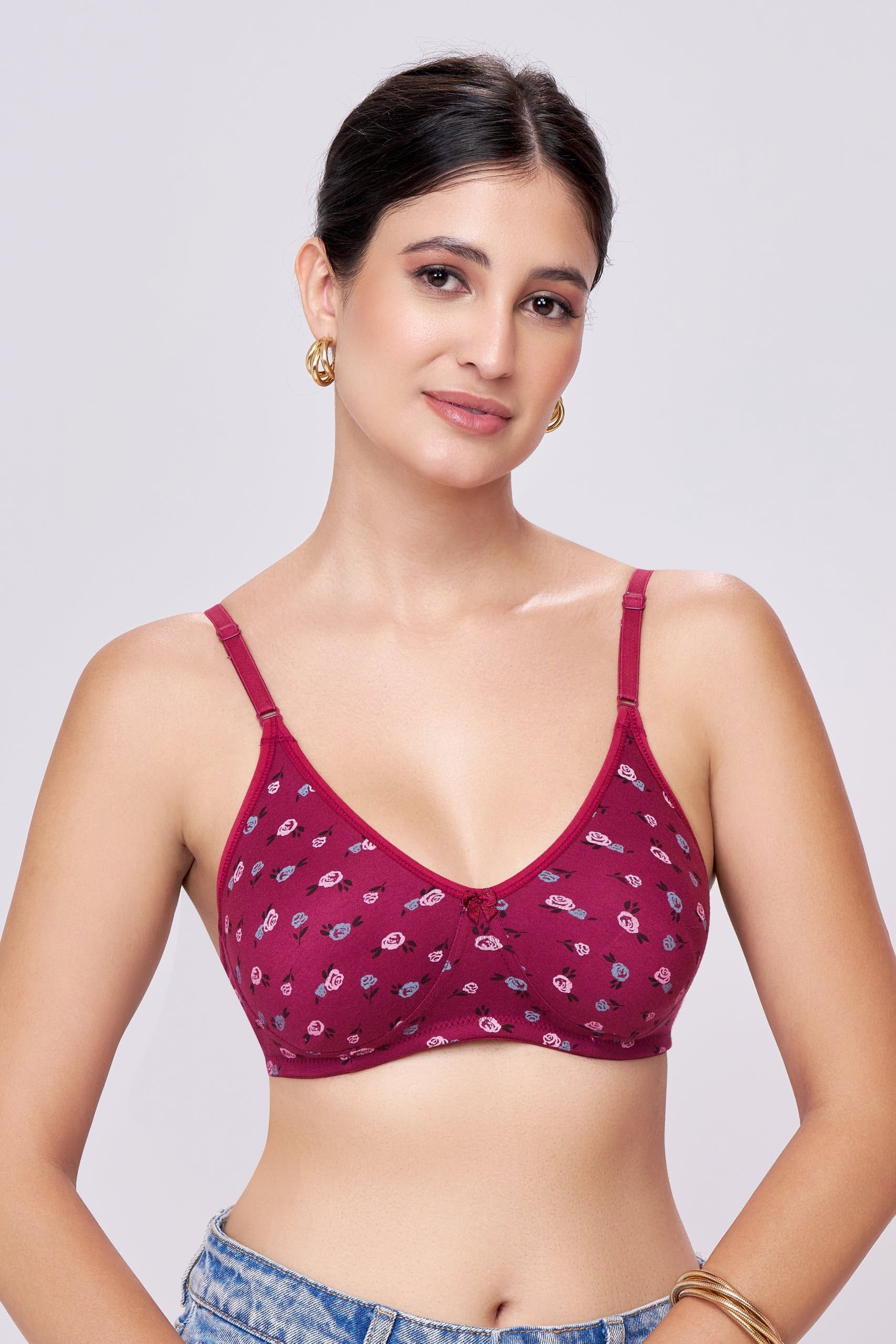 Everyday Luxurious Printed Bras | Non-Padded | Non-Wired | Stylish Prints