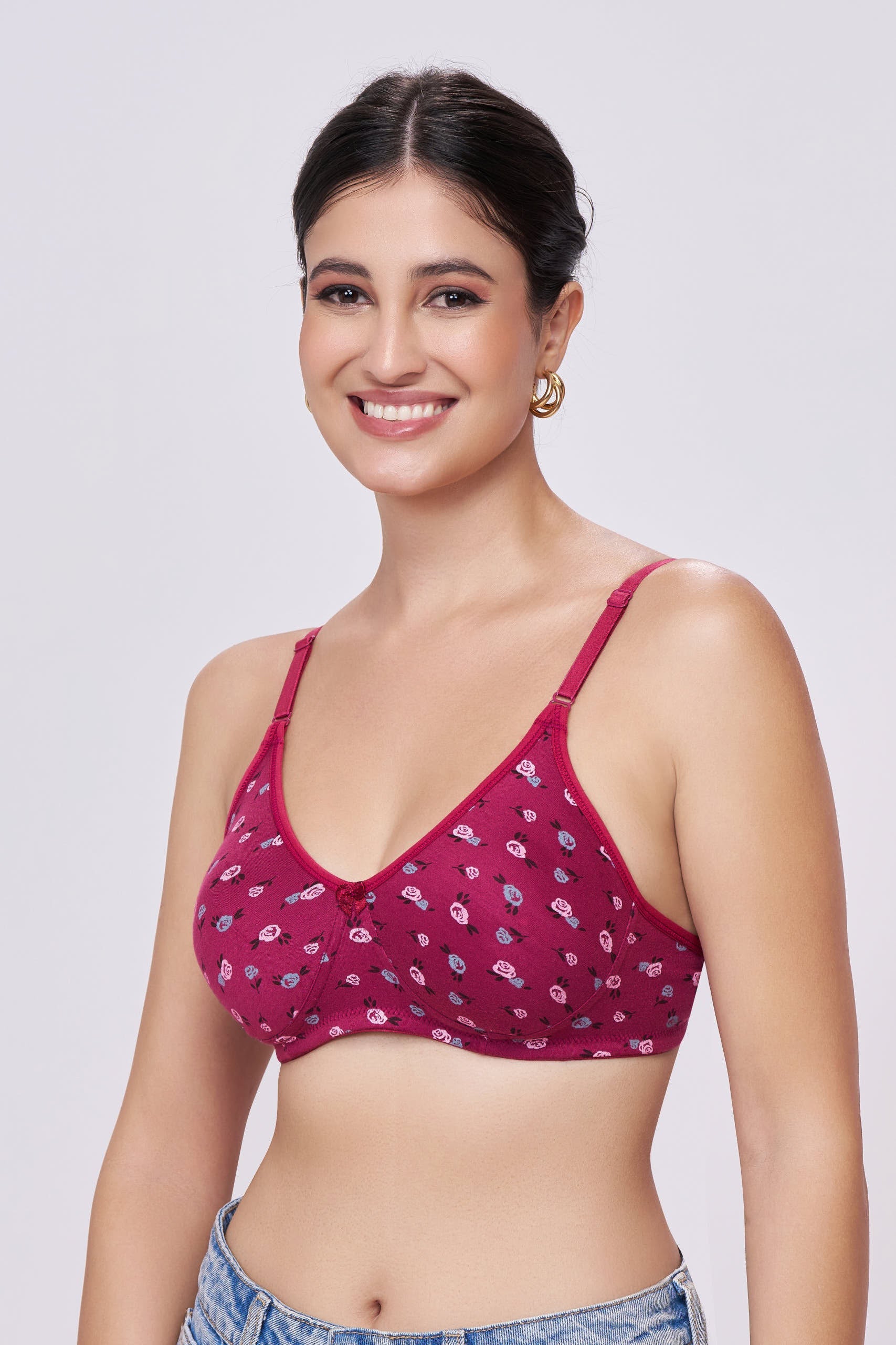 Everyday Luxurious Printed Bras | Non-Padded | Non-Wired | Stylish Prints