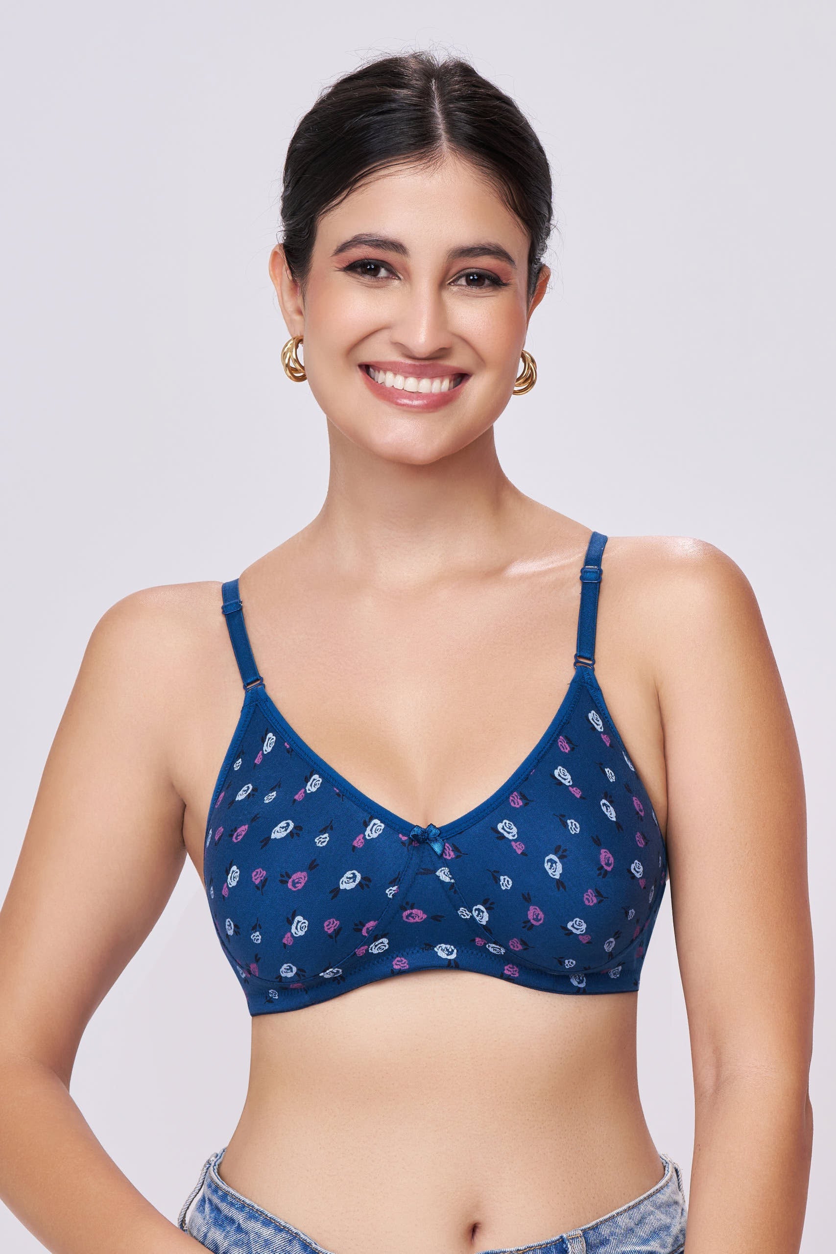 Everyday Luxurious Printed Bras | Non-Padded | Non-Wired | Stylish Prints