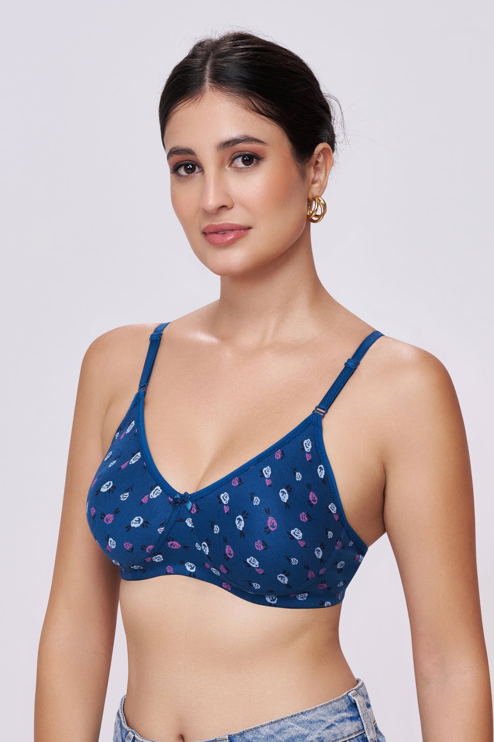 Everyday Luxurious Printed Bras | Non-Padded | Non-Wired | Stylish Prints