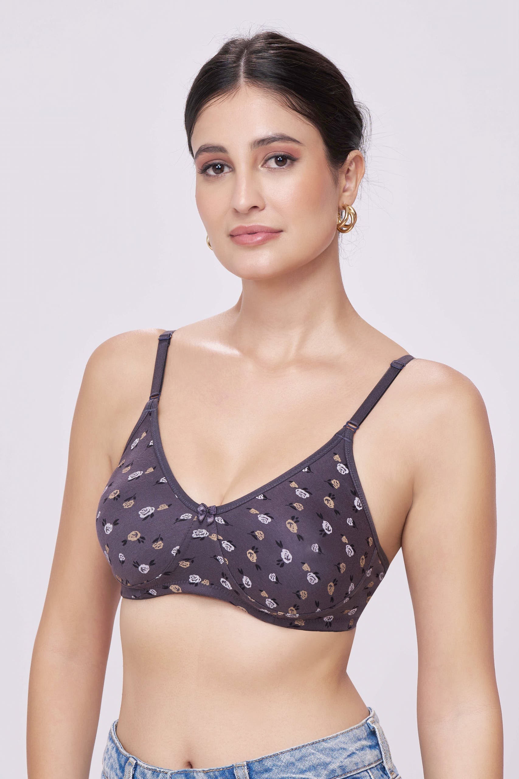 Everyday Luxurious Printed Bras | Non-Padded | Non-Wired | Stylish Prints