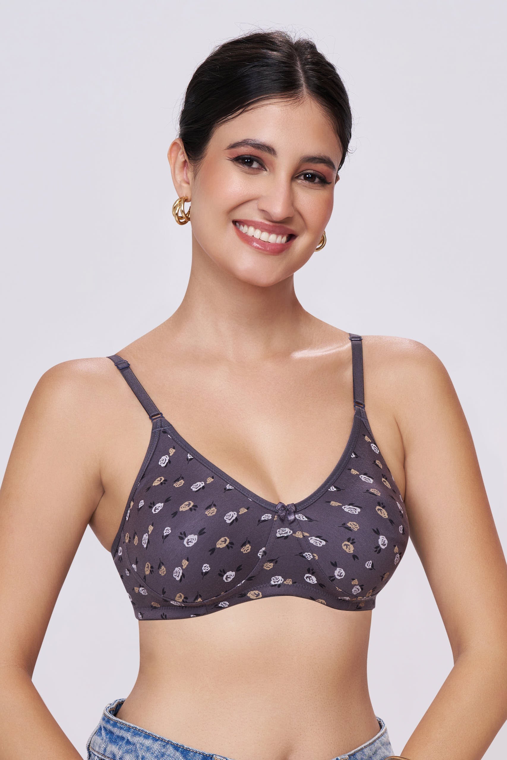 Everyday Luxurious Printed Bras | Non-Padded | Non-Wired | Stylish Prints