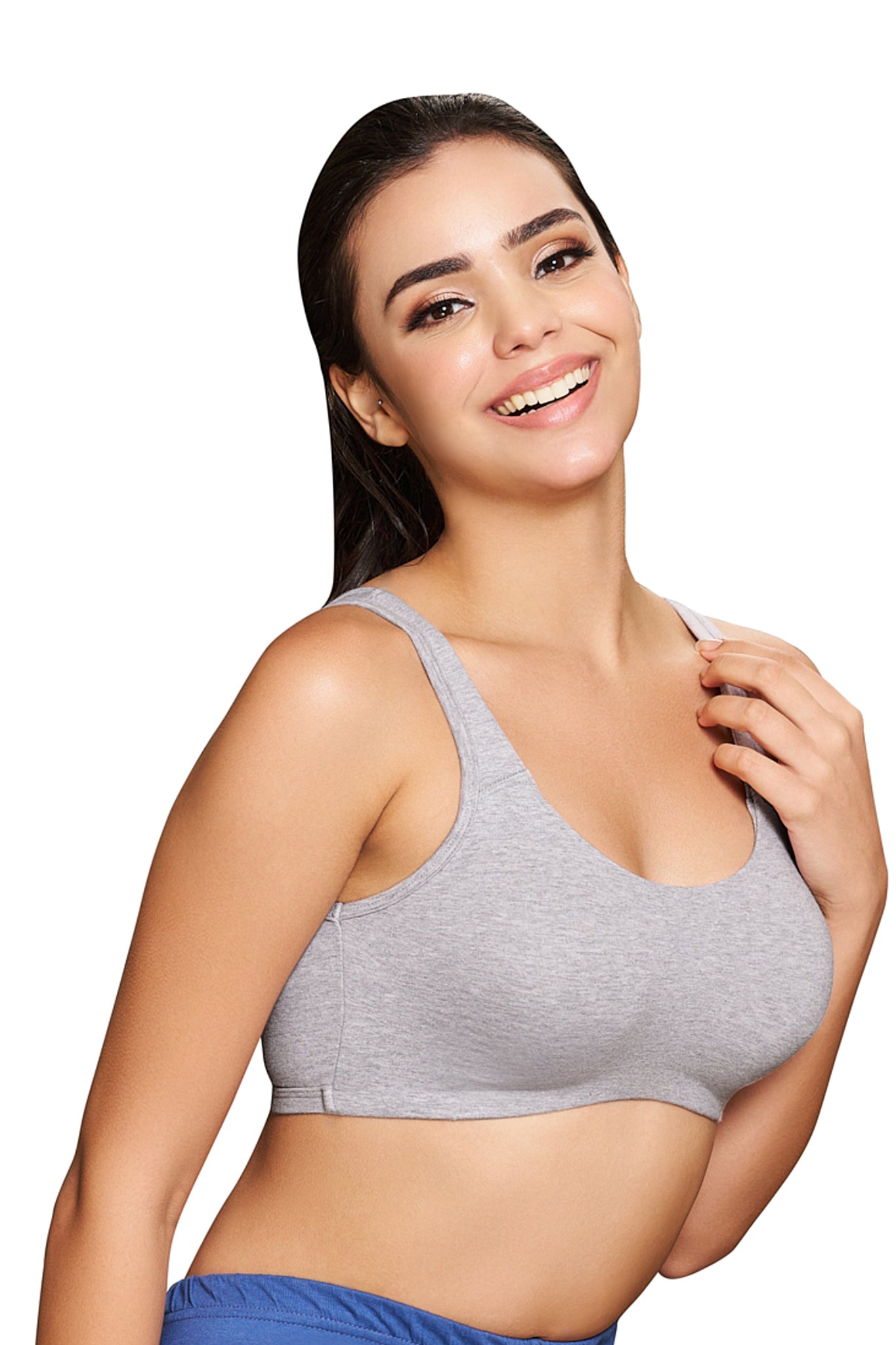 Super Soft Double Layered Sports Bra | Moulded | Beginner Friendly | #ED-2027
