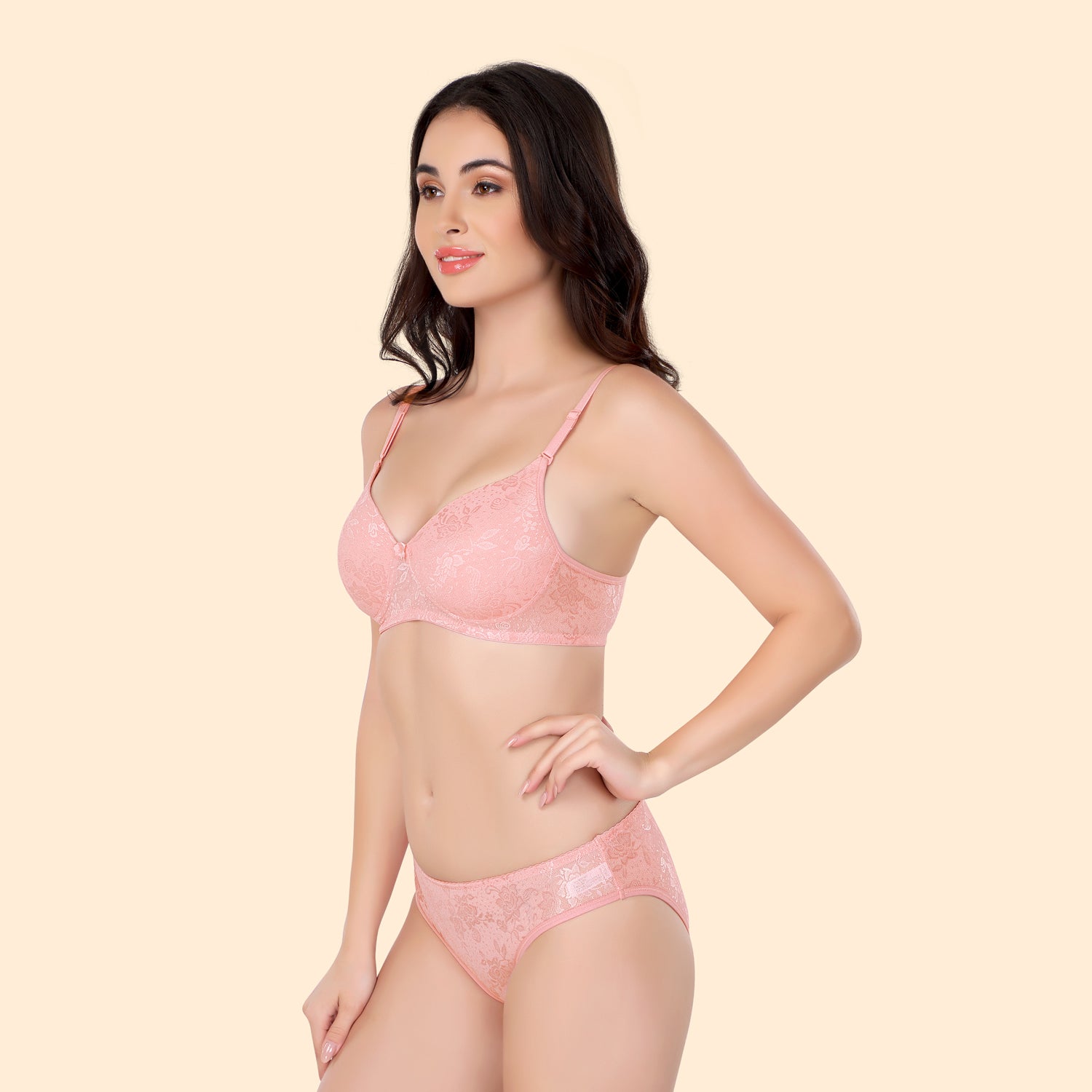 Luxurious Lace Sets | Lightly Padded | #ED-2028 Sets