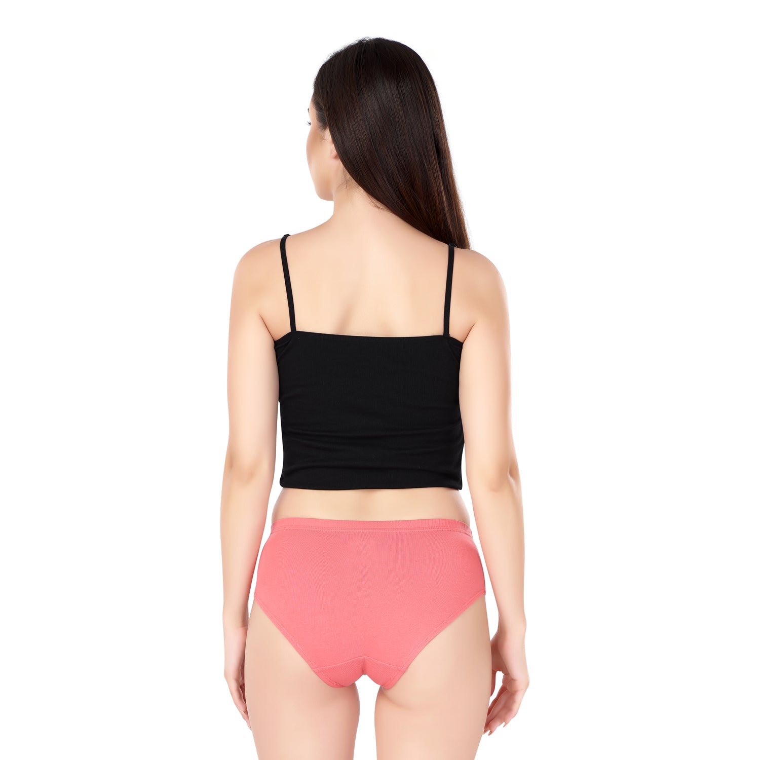 Hipster Panties | Consealed | Folder Elastic | Selena | Pack of 3 - MIX COLOURS