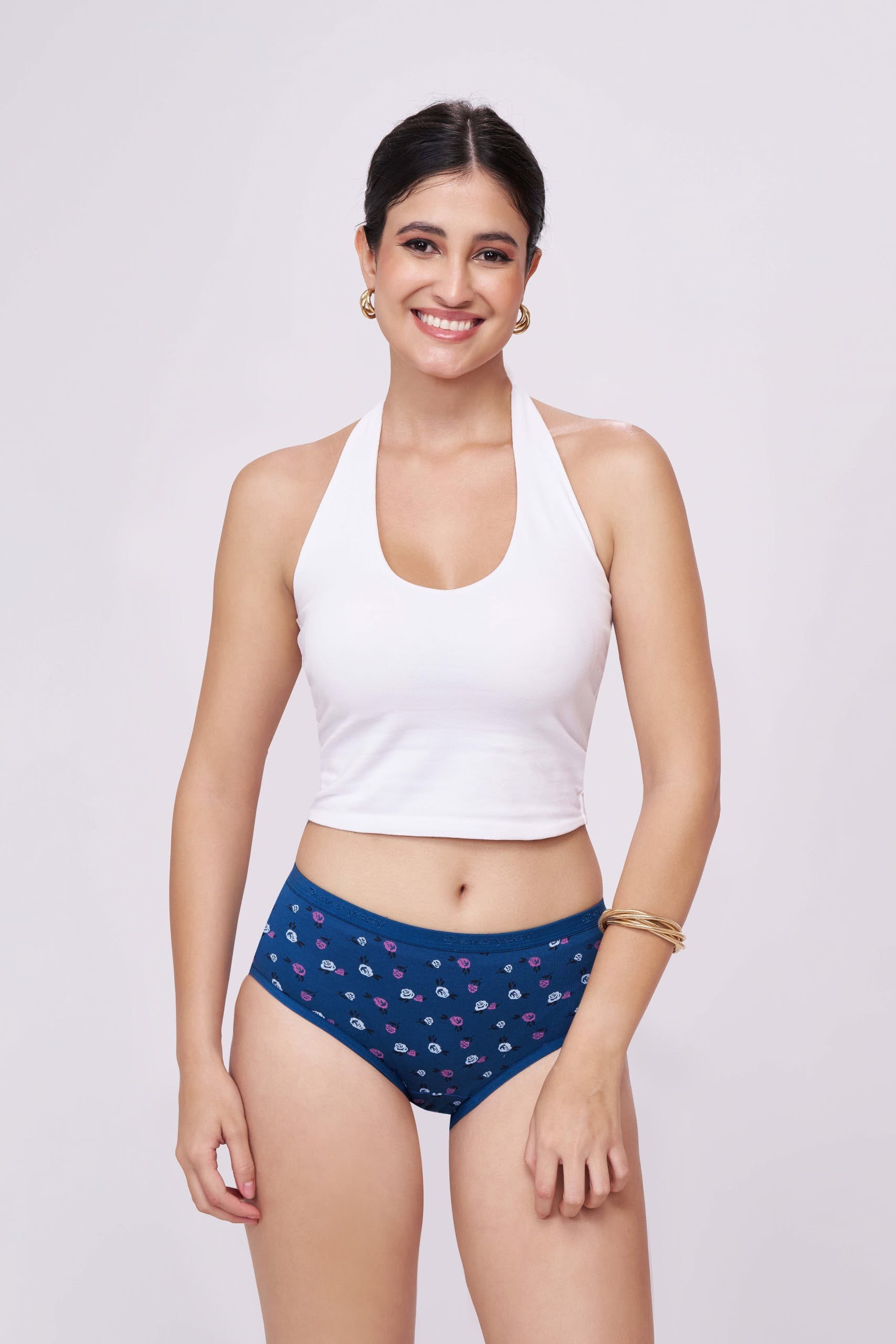 Printed Hipster Panties | Poly Cotton | #F-70 | Pack of 3