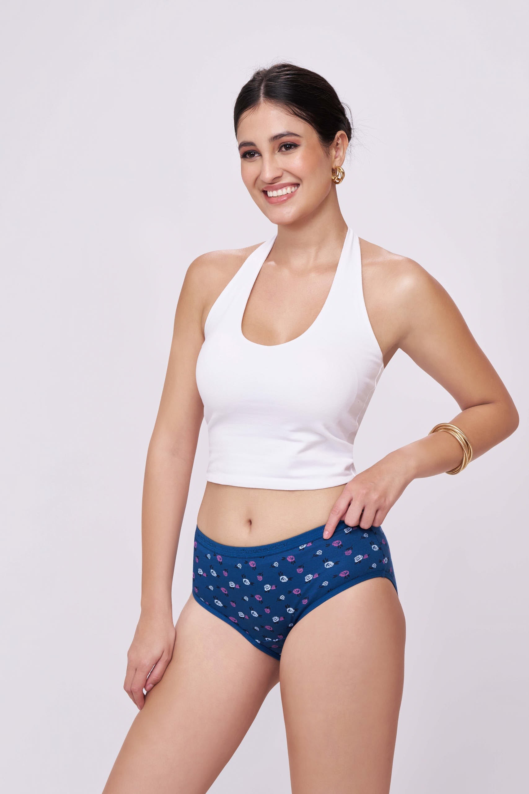 Printed Hipster Panties | Poly Cotton | #F-70 | Pack of 3