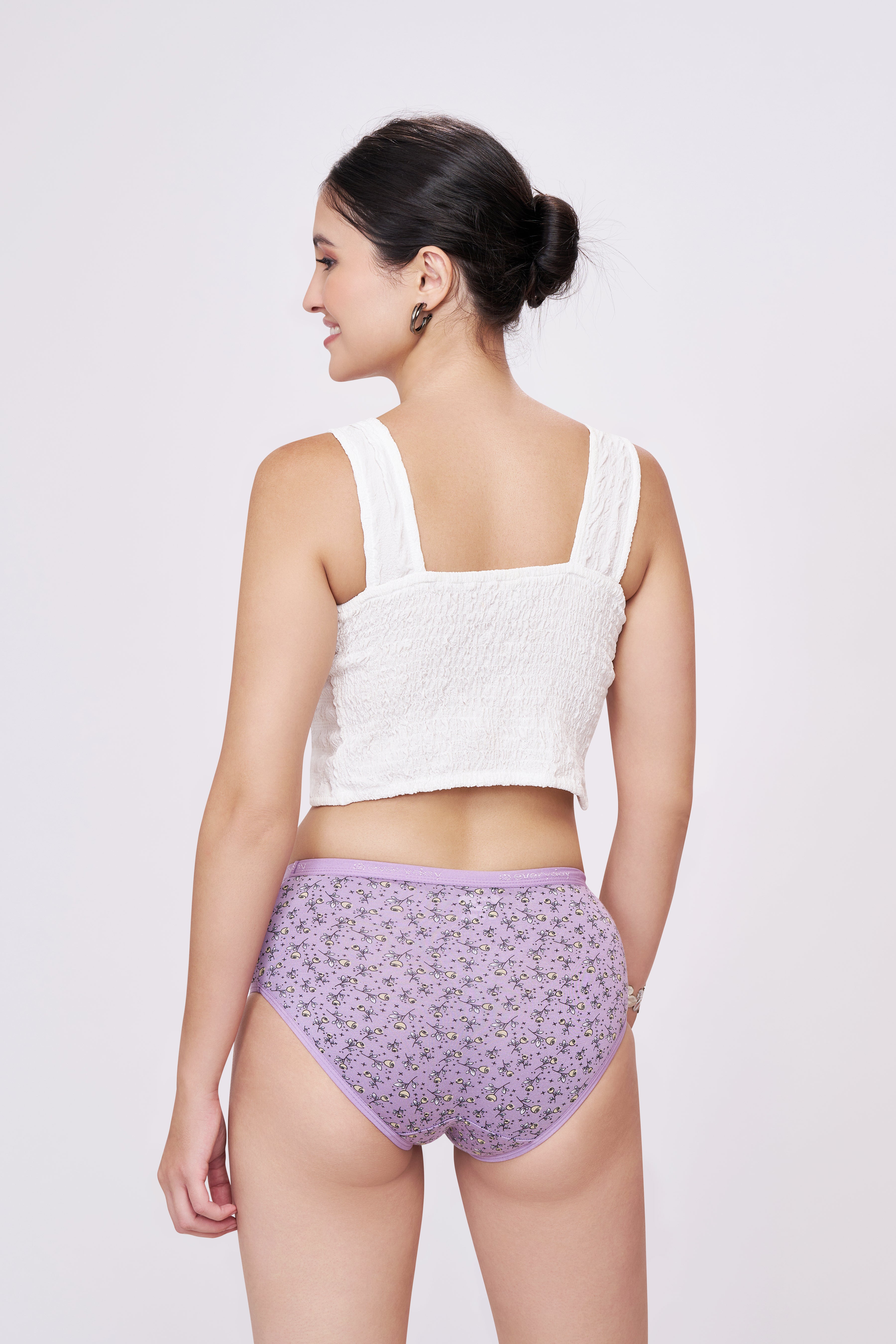 Printed Hipster Panties | Super Soft Fabric | #F-90 | Pack of 3