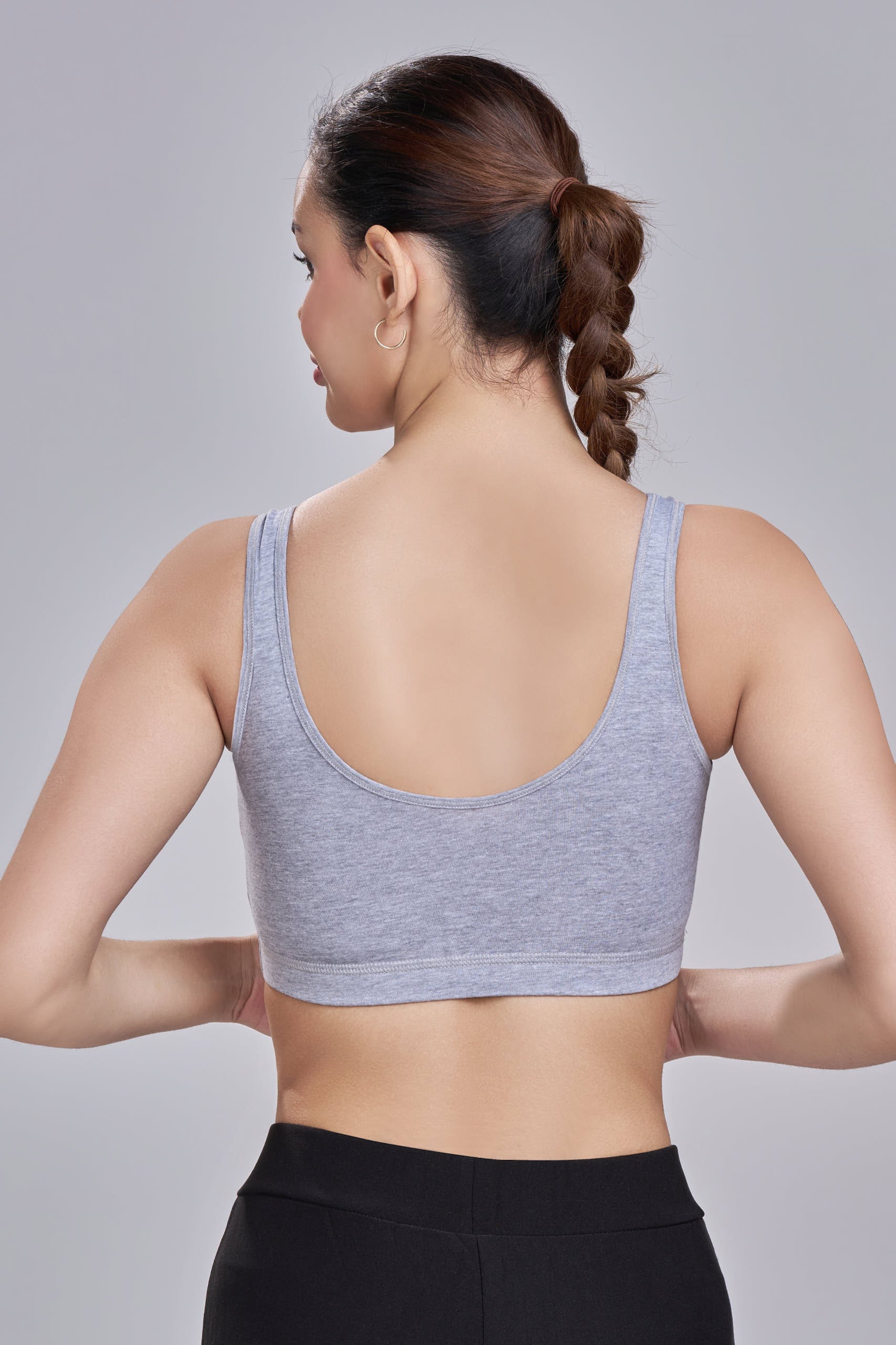 Sports Bra | Wide straps | Non-Padded | Beginner Friendly |Detachable pads | Fleximove