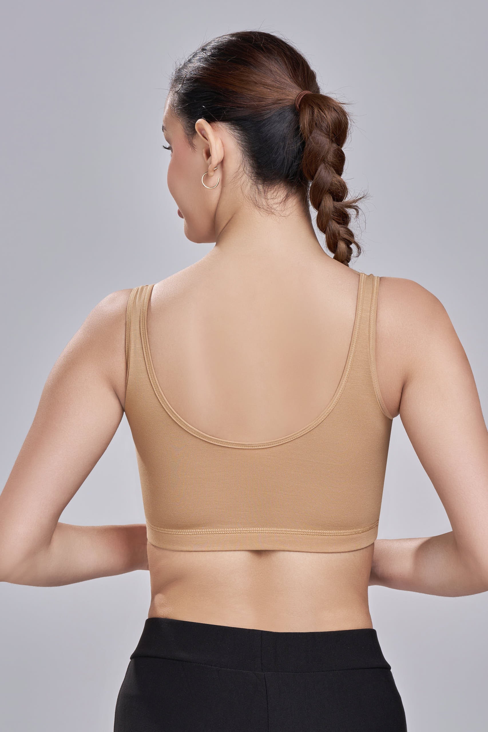 Sports Bra | Wide straps | Non-Padded | Beginner Friendly |Detachable pads | Fleximove
