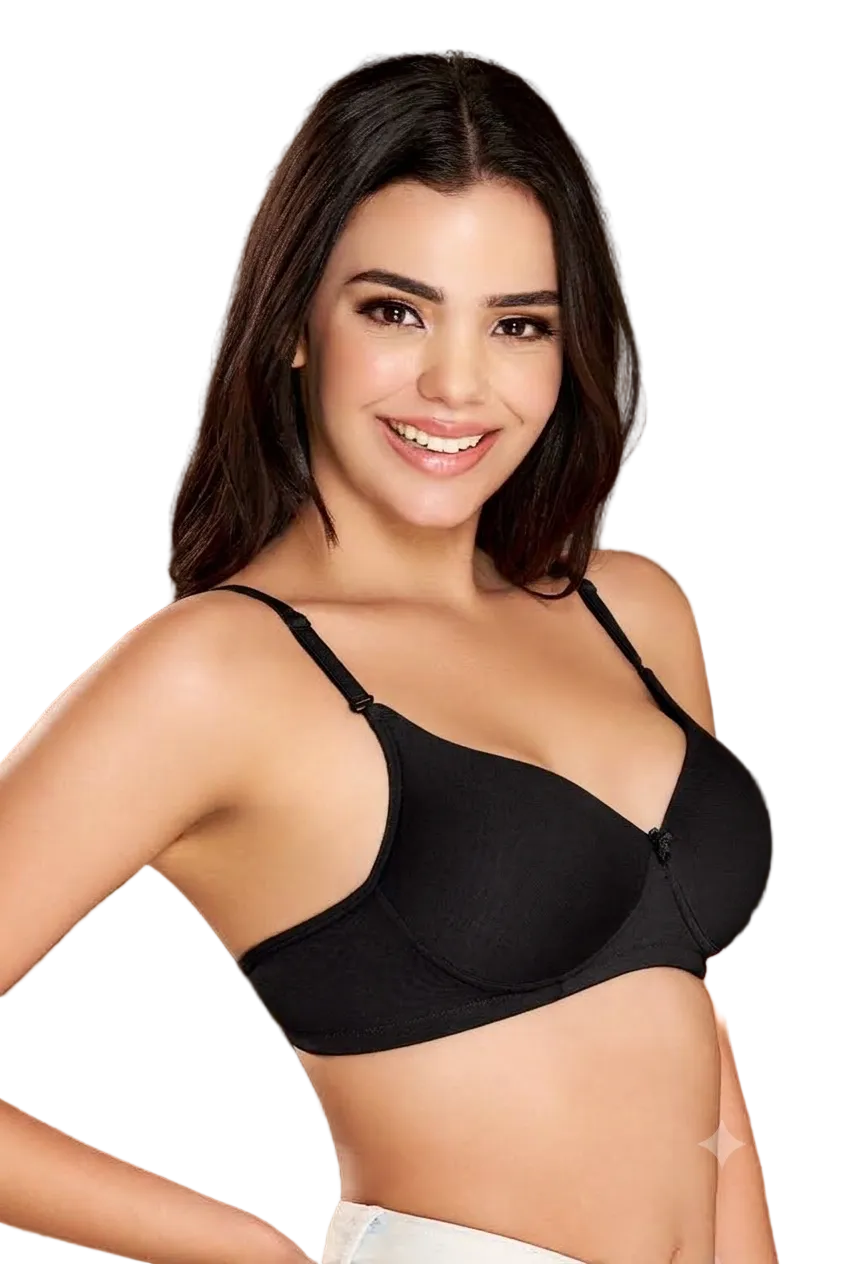 Softpad T-shirt Bra | Super Comfy | Lightly Padded | Non-Wired