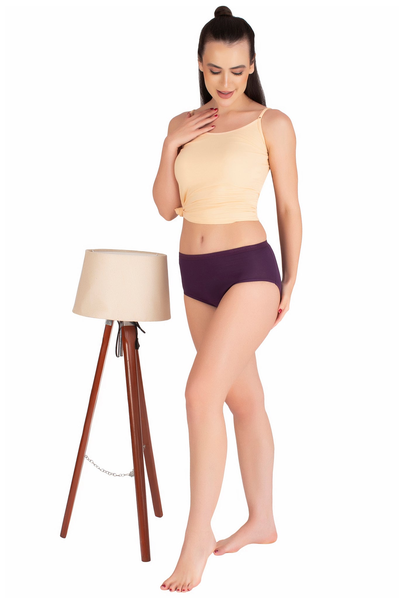 Hipster Panties | Soft Folder Elastic | Alisha | Pack of 3 - MIX COLOURS