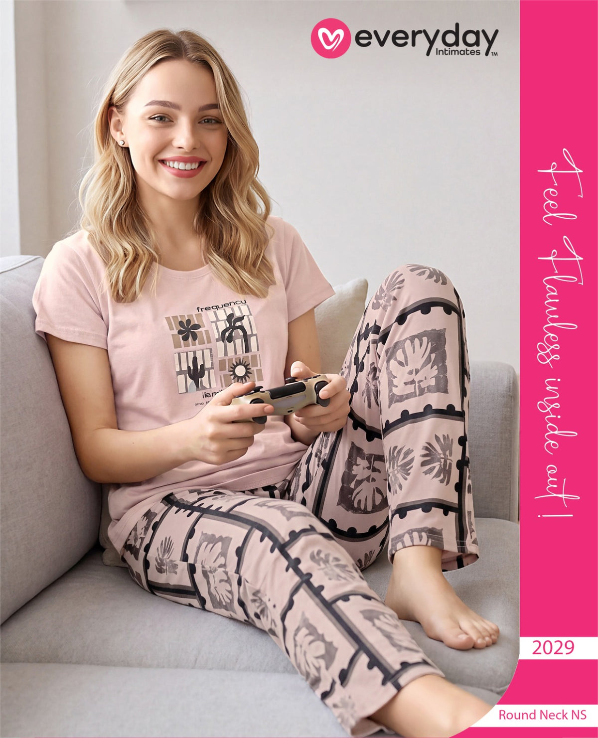 Everyday Night Suits | Super Comfy & Stylish | Lounge Wear | Round Neck Style