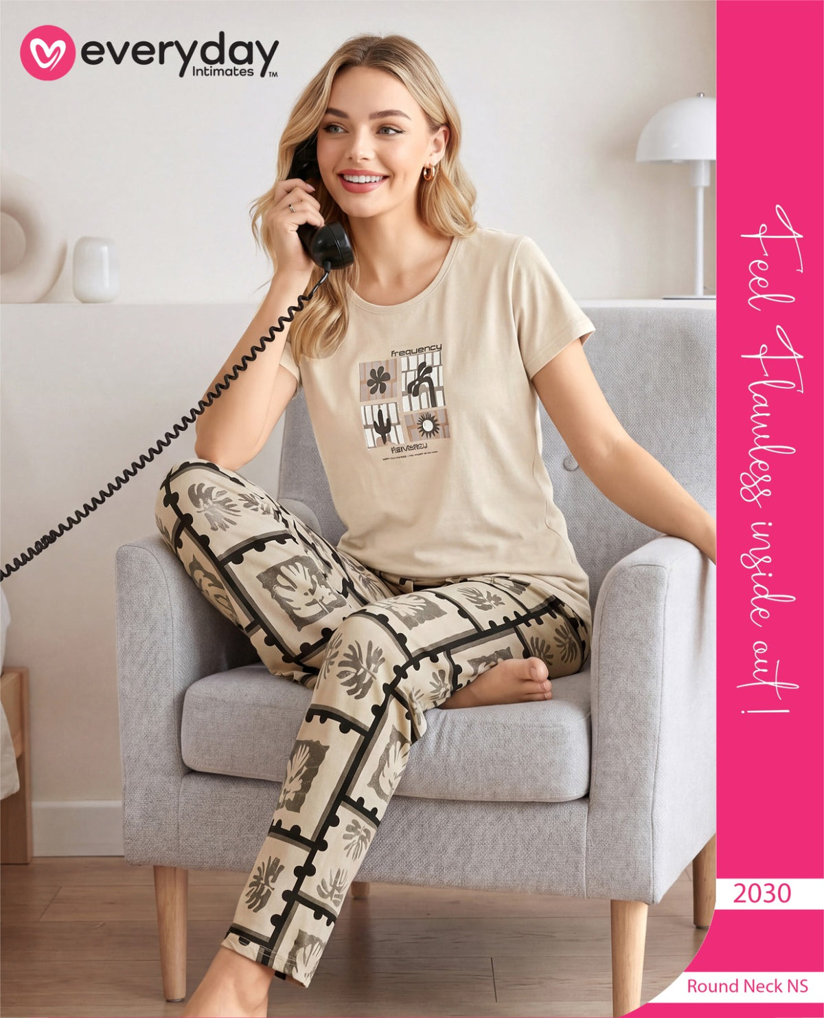Everyday Night Suits | Super Comfy & Stylish | Lounge Wear | Round Neck Style