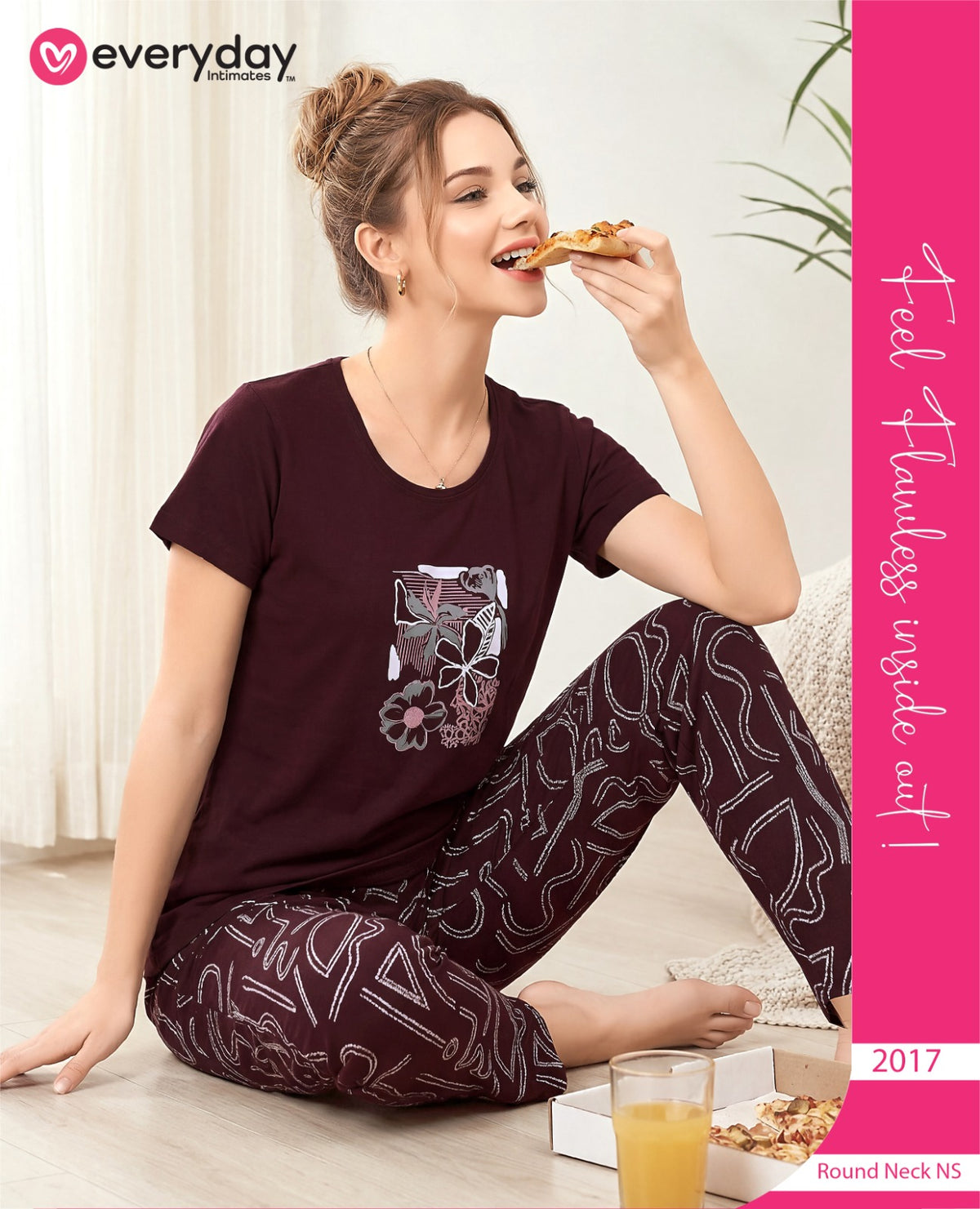 Everyday Night Suits | Super Comfy & Stylish | Lounge Wear | Round Neck Style