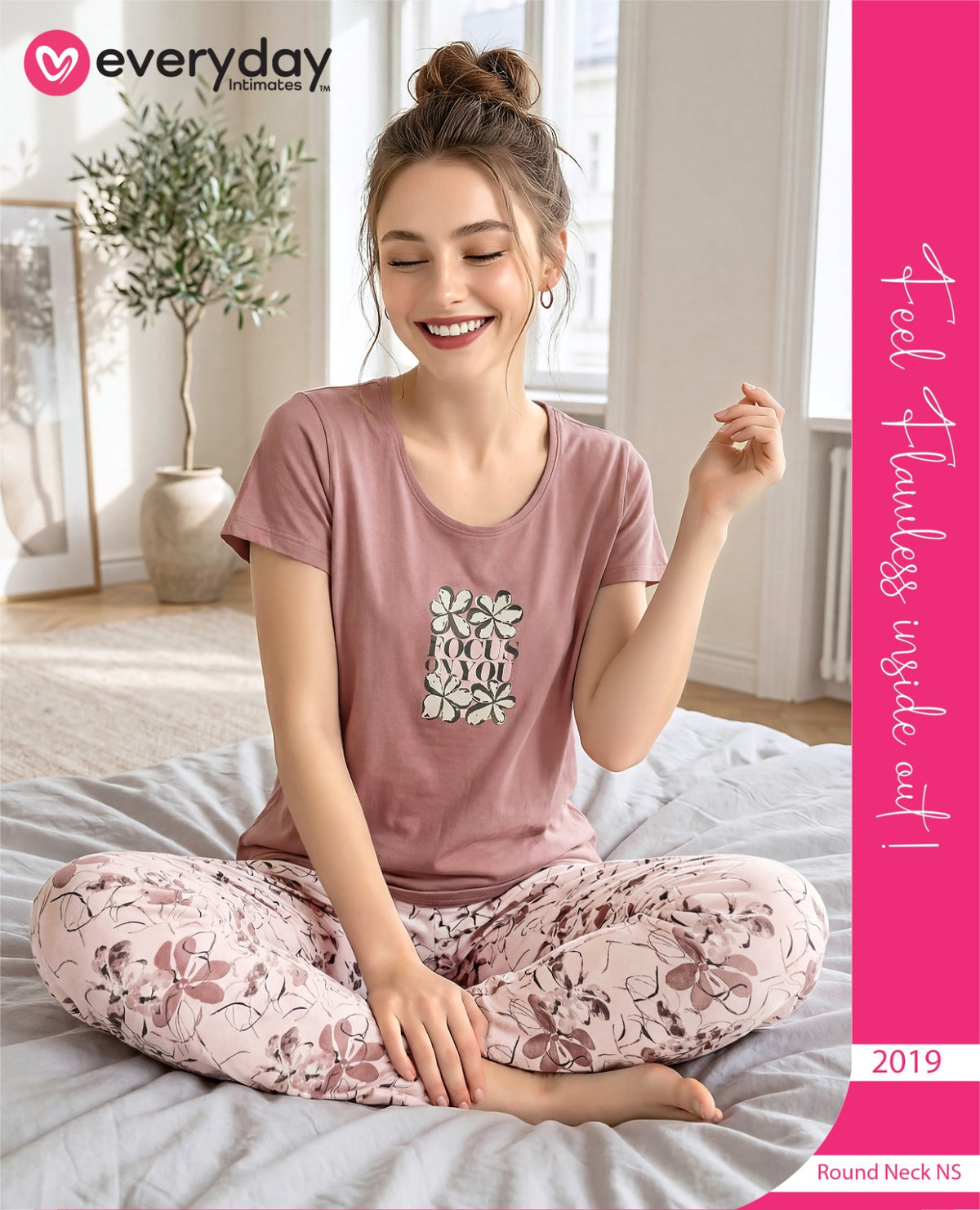 Everyday Night Suits | Super Comfy & Stylish | Lounge Wear | Round Neck Style