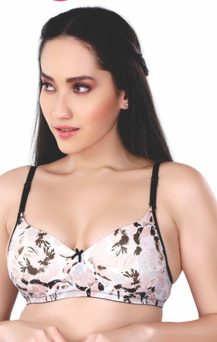 Premium Sofiya T-shirt Bra | Chic Printed Bra | Lightly Padded | Non-Wired